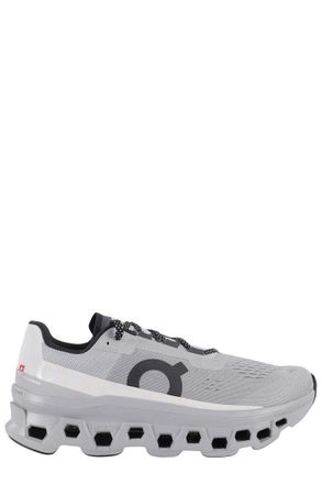 On Running Cloudmonster Technical Fabric Sneakers With Perforated Rubber Sole