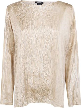 Avant Toi Dames, Blouses & Shirts, Beige, Maat: M