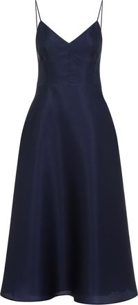 Alberta Ferretti Triple Organza Midi Dress