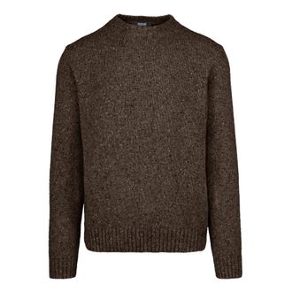 Bomboogie Maglione girocollo in lana - - Knitwear - Uomo - Marrone - M