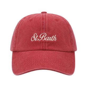 MC2 Saint Barth Caps, female, Red, Size: ONE SIZE Davis Cap