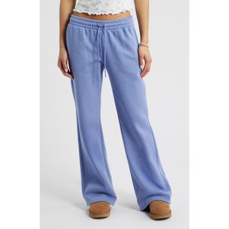 BP. Baggy Flare Leg Sweatpants in Blue Frost at Nordstrom, Size Xx-Small
