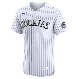 Nike Colorado Rockies Nike Mens Dri-FIT ADV MLB Elite Jersey in White | 9B10DNHODNV-JSG