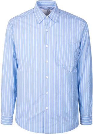 Prada Overhemden, Heren, Blauw, L, Shirt