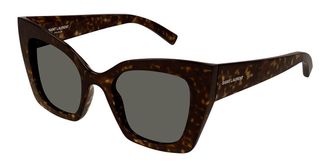 Saint Laurent SL 552 008 Womens Sunglasses Tortoiseshell Size 51