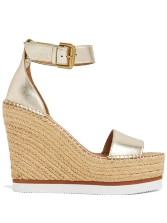 See By Chlo&eacute; Glyn espadrilles - Gold
