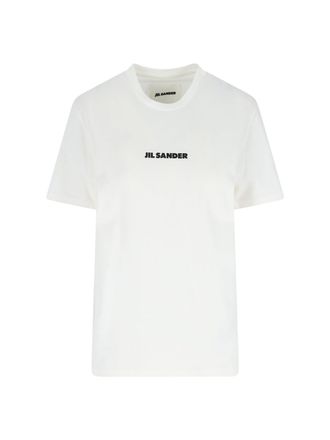 Jil Sander Logo T-Shirt - White