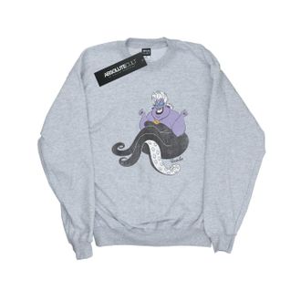 Disney Heren The Little Mermaid Classic Ursula Sweatshirt (Sportgrijs)