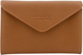 Pourchet Accessoires, Dames, Bruin, ONE Size, Leer, Cassetta Flat Wallet