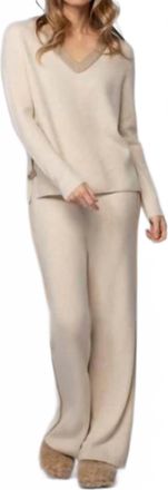 Max & Moi Preston Sweater In Beige