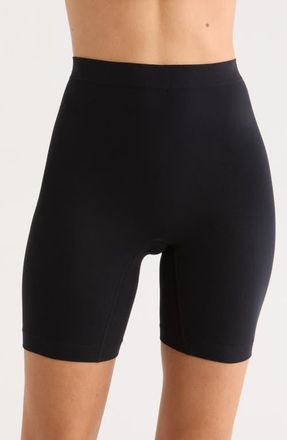 Nordstrom Seamless Comfort Slip Shorts in Black at Nordstrom, Size X-Large