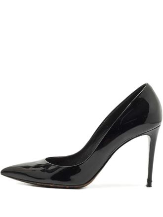 Dolce & Gabbana pointed patent leather pumps - Black