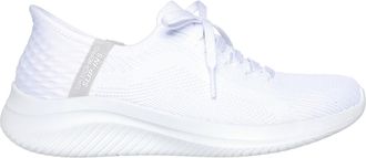 Skechers Ultra Flex 3.0 Arch Fit-schoenen voor dames (Wit/lichtgrijs)