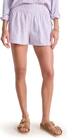 Vineyard Vines Sea Sode Harbor Seersucker Shorts in Drew Stripe Red/white/blue at Nordstrom, Size X-Large