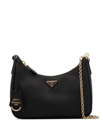 Prada Re-Edition 2005 schoudertas - Zwart