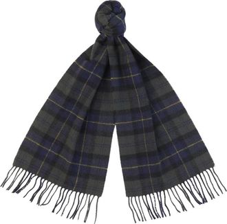 Barbour Sciarpa Tartan in Lana dAgnello - - Accessories - Uomo - Multicolore - ONE SIZE