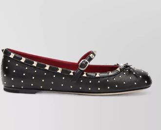Valentino Garavani leather ballerina shoes