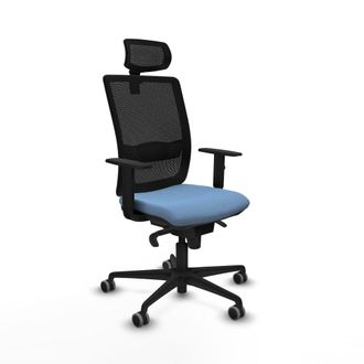 Piqueras y Crespo Silla De Oficina Piqueras Y Crespo Haches Negro Espuma Alta Densidad
