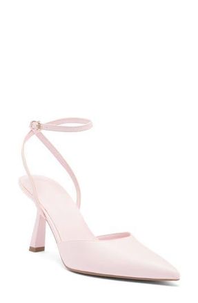 Open Edit Neesha Ankle Strap Pump in Pink Powder at Nordstrom Rack, Size 10