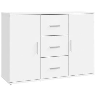 Berkfield Home Sideboard White 91x29.5x65 cm Engineered Wood