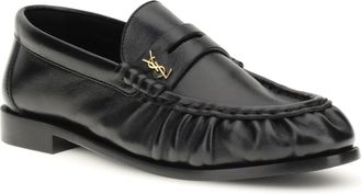 Saint Laurent Womens Loafers Le Loafer Black Upper: Lamb