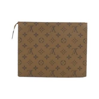 Louis Vuitton Pre-owned Handbag Pouch - unisex - Louis Vuitton Vintage - Vintage Bags - Brown - ONE SIZE - Pre-owned