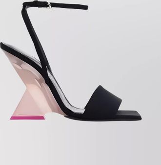 The Attico satin high-heel sandals