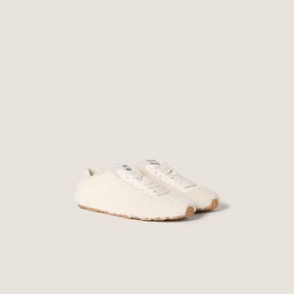 Miu Miu Plume shearling sneakers