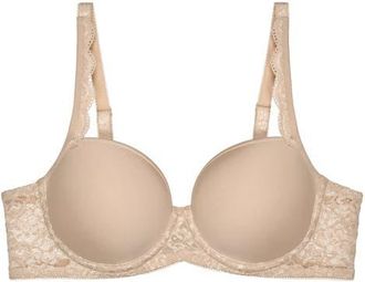 Triumph Amourette Wired Padded Bra in Skin at Nordstrom, Size 36Dd