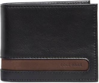 Cole Haan Gina Leather Passcase in Black at Nordstrom Rack