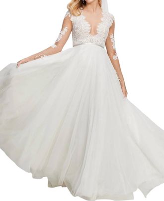 Watters Camden Wedding Dress In Ivory