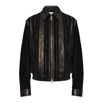 Versace Leather Jacket - male - Versace - Leather Jackets - Black - L - Jackets