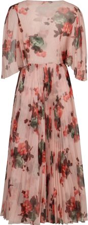 Philosophy di Lorenzo Serafini Womens Floral Long Dress - Light Pink - Size EU 44 (Womens)