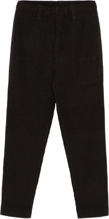 Homme Plissé Issey Miyake Pantaloni Kersey Pleats - Marrone