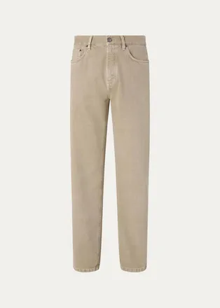 Ermenegildo Zegna Mens City Straight Fit Five-Pocket Pants
