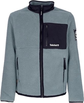 Timberland Sweater met rits - Heren - Vesten met rits - Grijs - S - Hoodies & sweatvesten