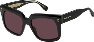 Marc Jacobs 1135/S Guu(4S) Zonnebril - Dames - Zonnebrillen - Zwart - 53 MM - Accessoires
