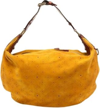 Louis Vuitton Pre-owned Shoulder Bags, female, Yellow, Size: ONE SIZE Pre-owned Shoulder Bag