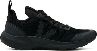 Veja Sneakers met logo - Zwart