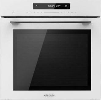 Cecotec Cecotec Horno Integrable 60cm Bolero Hexa Sm406000 Glass White A+. 2900w, 72l, 12 Funciones, Piedra Para Pizza, Steam Assist, Steam Easyclean, Modo Ec
