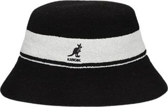 Kangol Hoed bermuda streep - unisex - Hoeden - Zwart - S - Accessoires