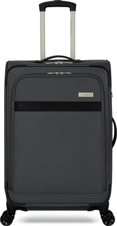 WALLYBAGS Stratford Softside 25 Medium Checked Spinner Luggage in Graphite at Nordstrom