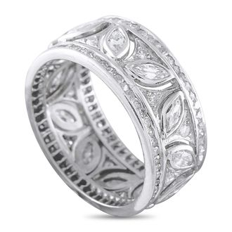 Luxury Bazaar Platinum 2.02ct Diamond Band Ring MF22-062526