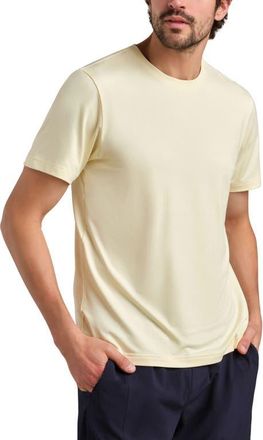 Rhone Backspin Performance T-Shirt in Lemon Mist at Nordstrom, Size Large