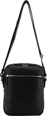 Pourchet Tassen, Heren, Zwart, ONE Size, Leer, Grand Port&eacute; Travers