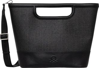 Benetton Tote Bags - Dames - Handtassen - Blauw - ONE Size - Leer - Tassen