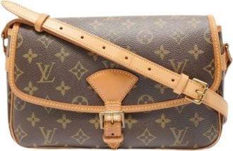 Louis Vuitton Pre-owned Cross Body Bags, female, Brown, Size: ONE SIZE Pre-owned Vintage Monogram Shoulder Bag