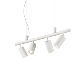 Netlighting Dynamite Indoor 4 Lights Spotlight Ceiling Pendant Lamp White GU10