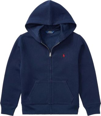 Polo Ralph Lauren Kids Sweatshirts, male, Blue, 6 Y, Full-Zip Hoodie