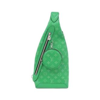Louis Vuitton Pre-owned Taigarama Handbag - Heren - Pre-owned - Groen - Maat: ONE Size Leer